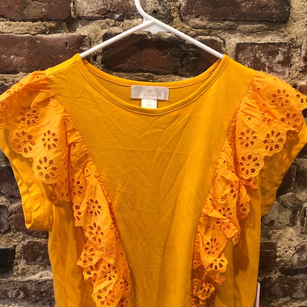 NWT Rachel Parcell Eyelet Tee - Picture 4 of 9
